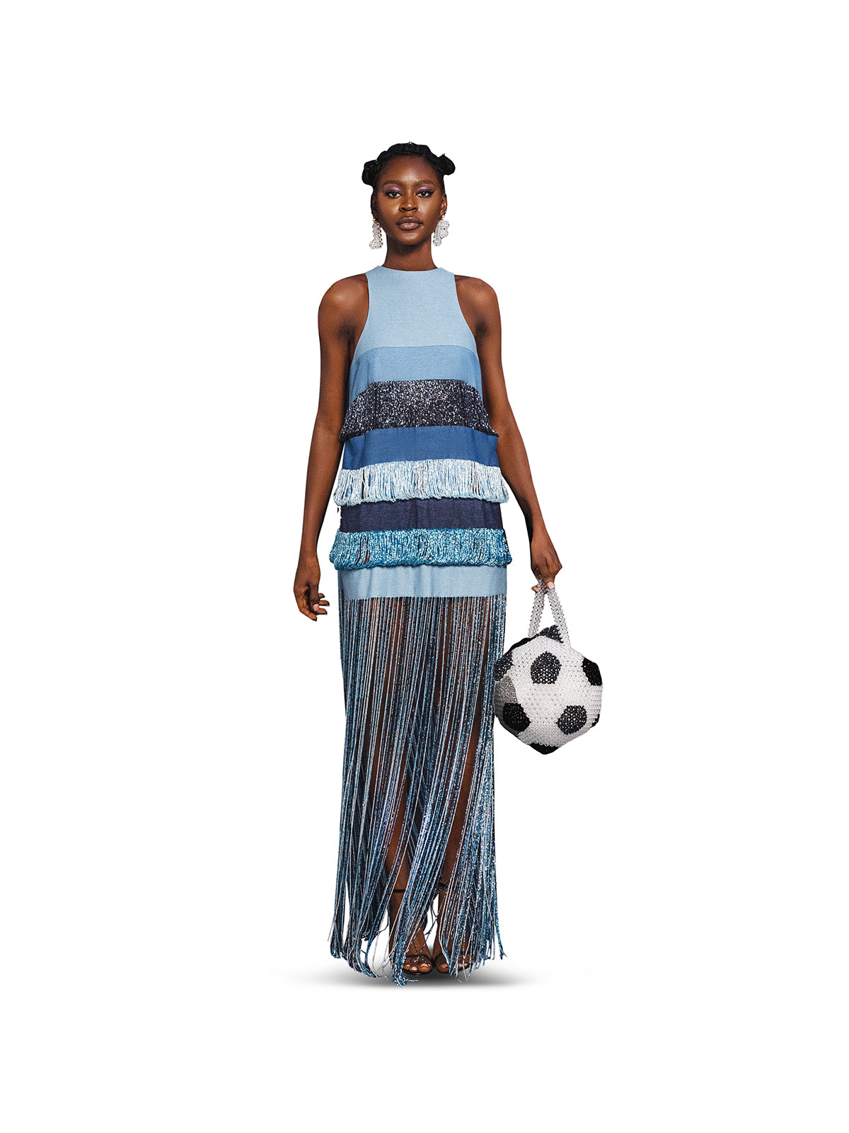denim fringe dress Denim Fringe Dress – Industrie Africa