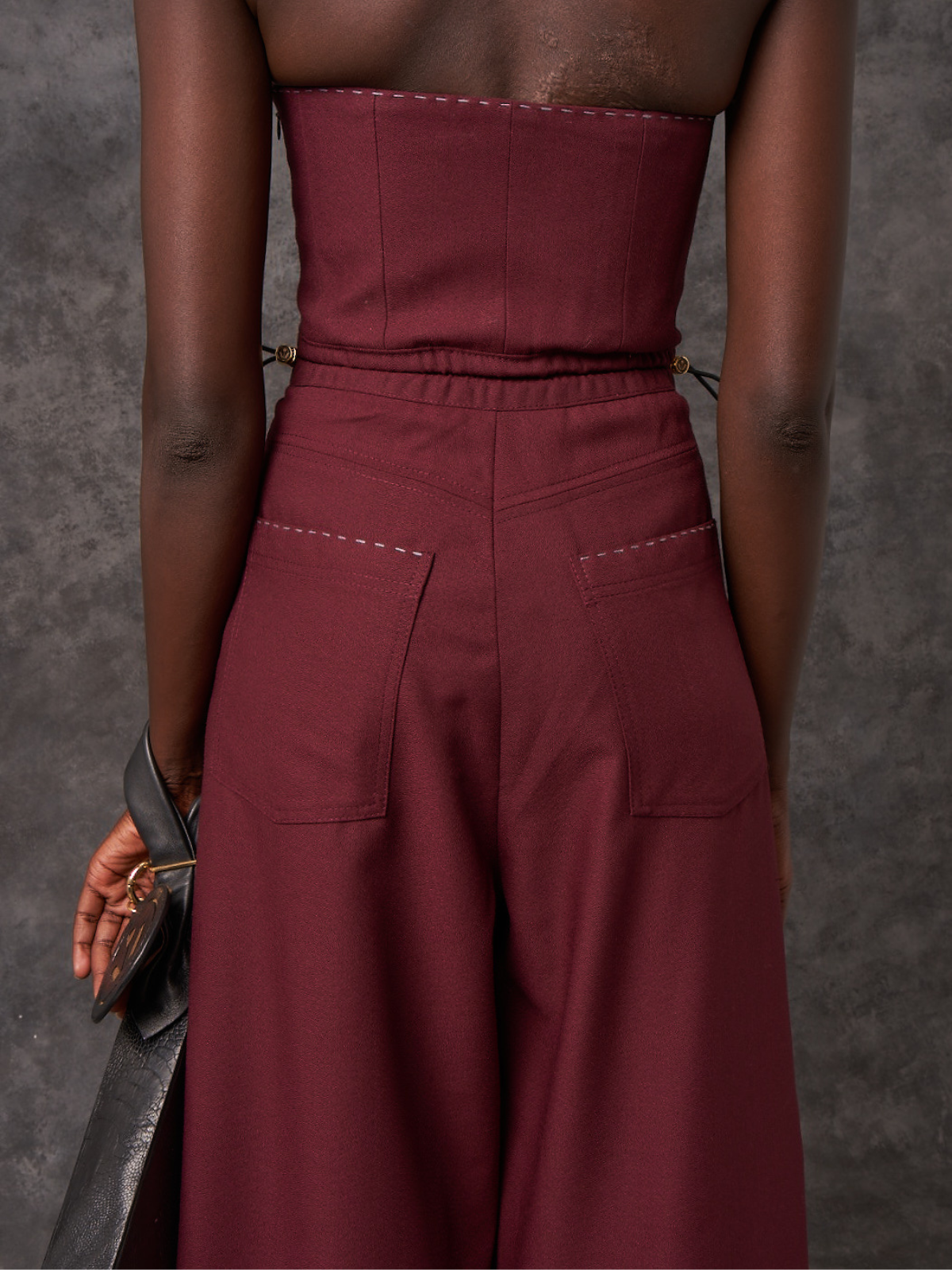 Trapeze Corset Jumpsuit
