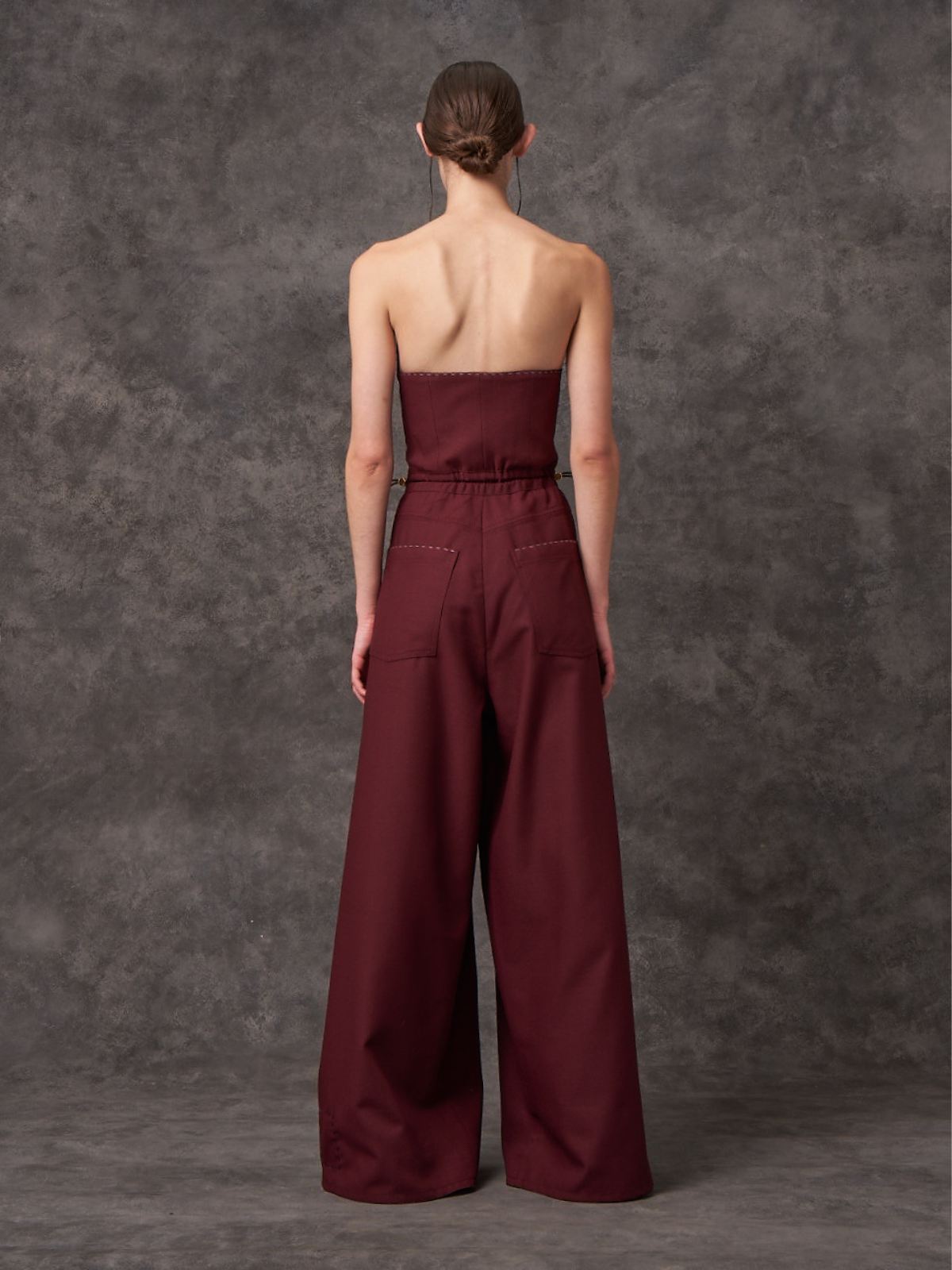 Trapeze Corset Jumpsuit