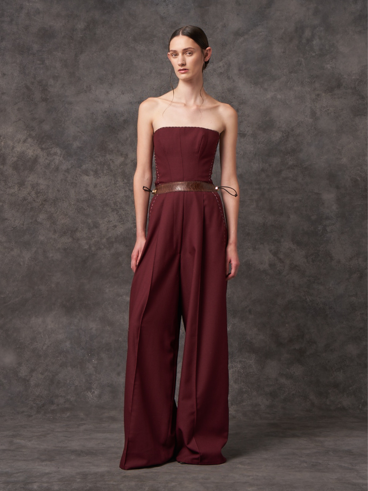 Trapeze Corset Jumpsuit