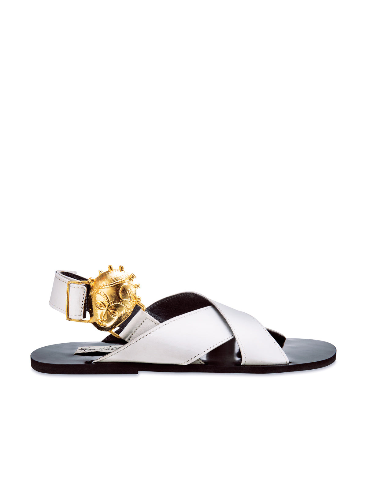 White Fah Regal Sandals