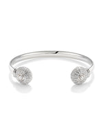 Sea Urchin Wire Cuff with Pearl