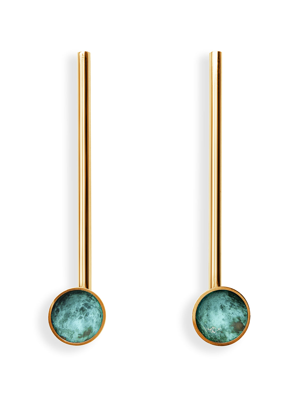 Verdigris Earrings