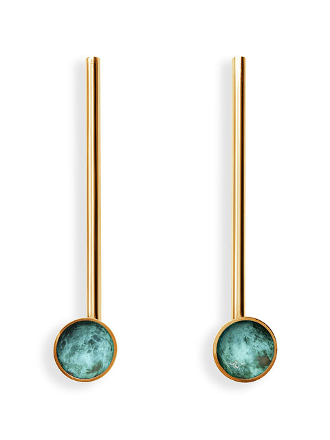 Verdigris Earrings